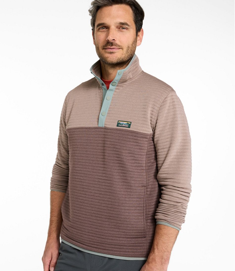 Men's Airlight Knit Pullover, Colorblock - Image 2