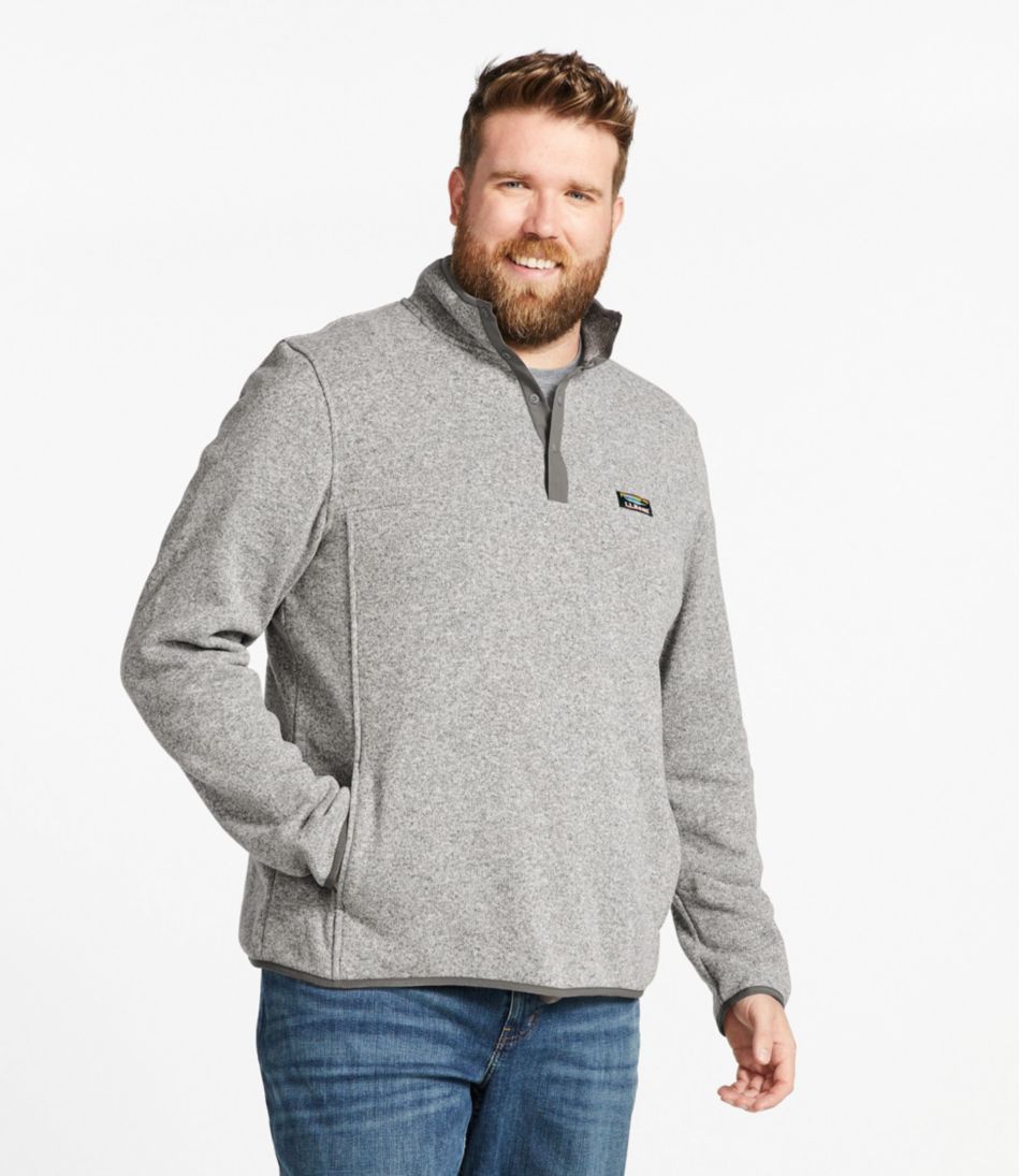Men's L.L.Bean Sweater Fleece Pullover - Image 4