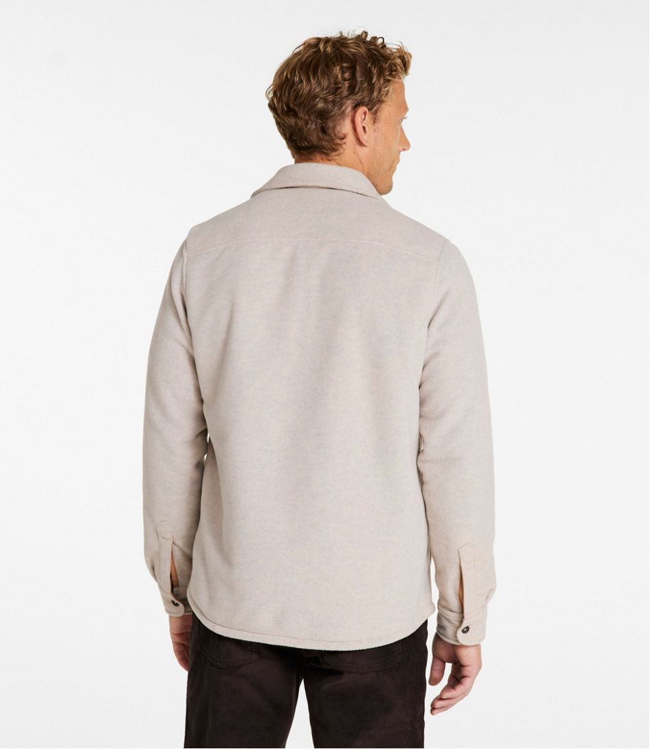 Men's Bean's Mariner Fleece Shirt - Image 3