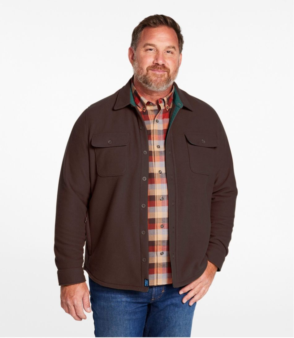 Men's Bean's Mariner Fleece Shirt - Image 4