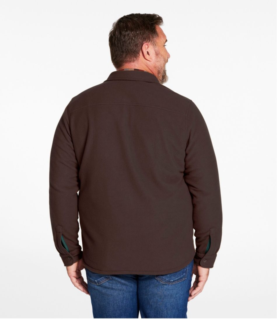 Men's Bean's Mariner Fleece Shirt - Image 5