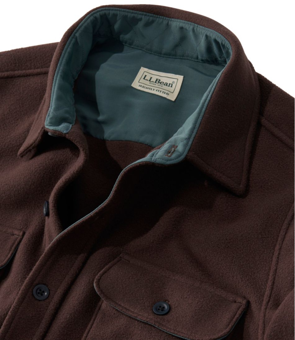 Men's Bean's Mariner Fleece Shirt - Image 6