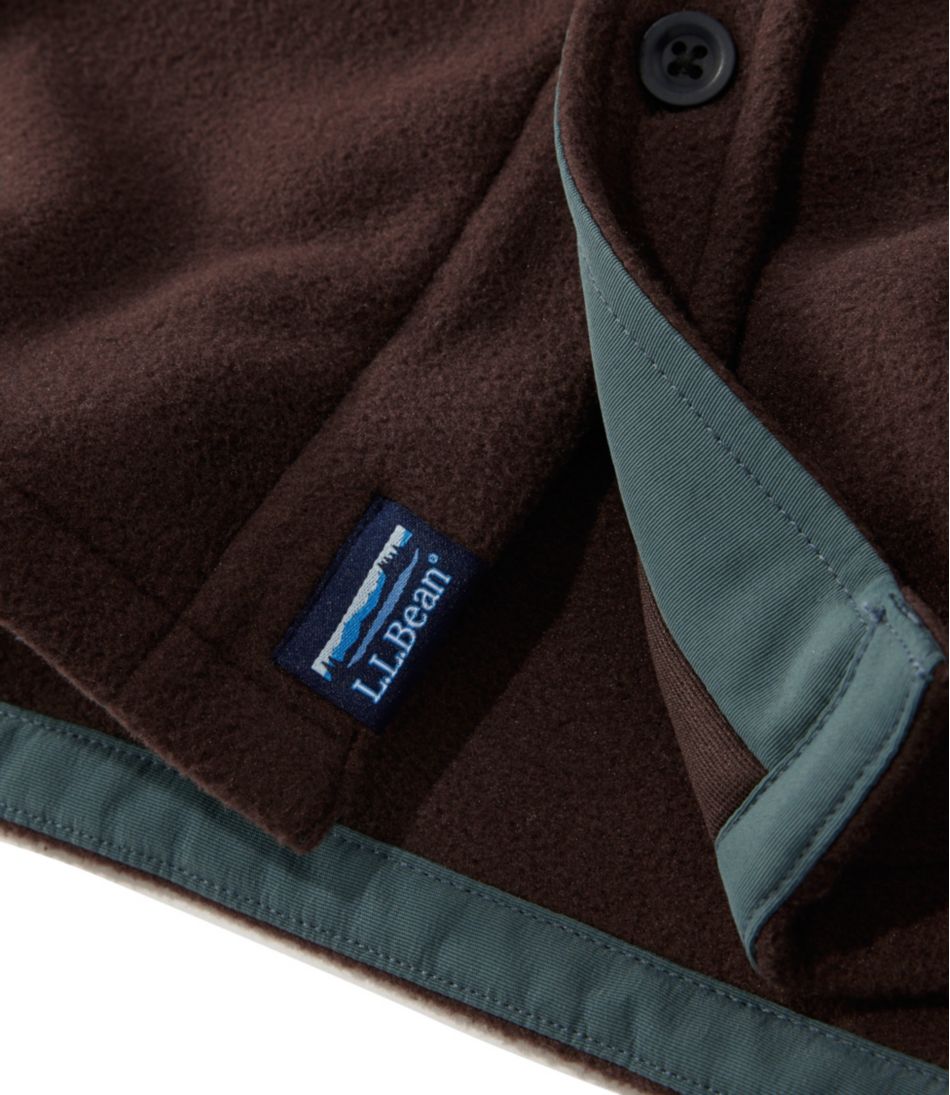 Men's Bean's Mariner Fleece Shirt - Image 8