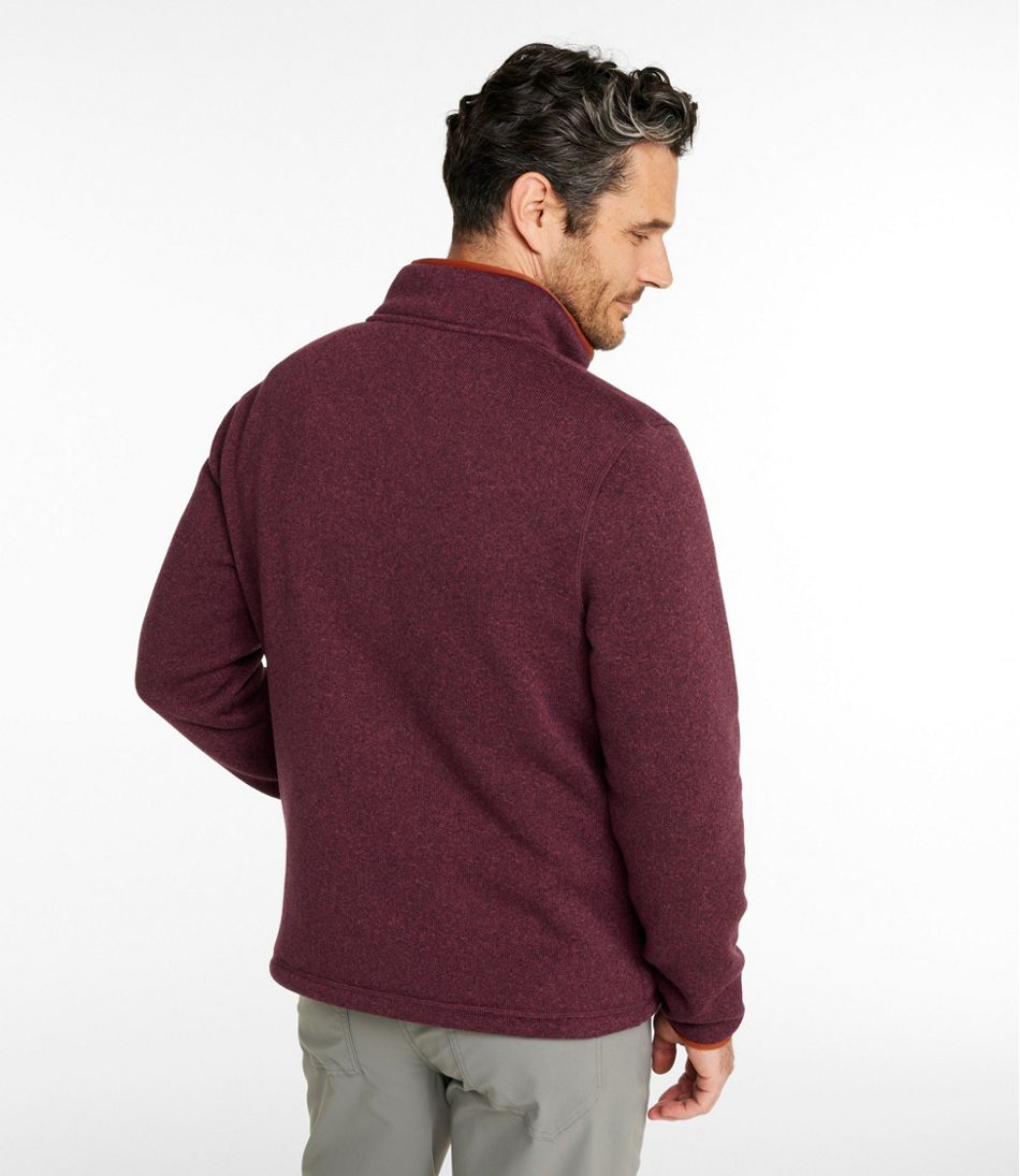Men's Bean's Sweater Fleece Half-Zip Pullover - Image 3