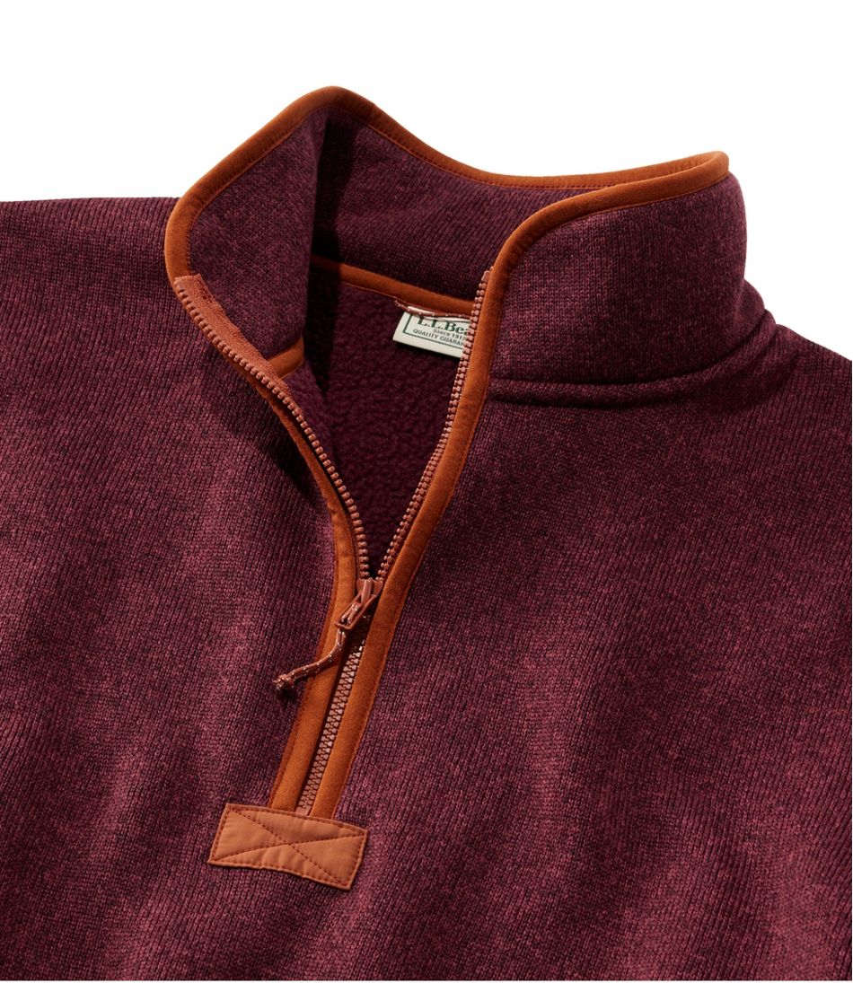 Men's Bean's Sweater Fleece Half-Zip Pullover - Image 7