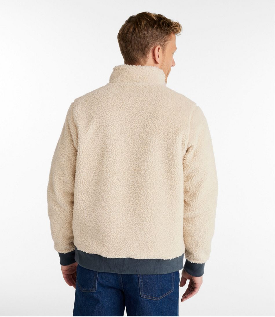 Men's Bean's Sherpa Fleece Jacket - Image 3