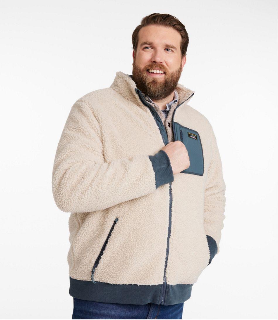 Men's Bean's Sherpa Fleece Jacket - Image 4