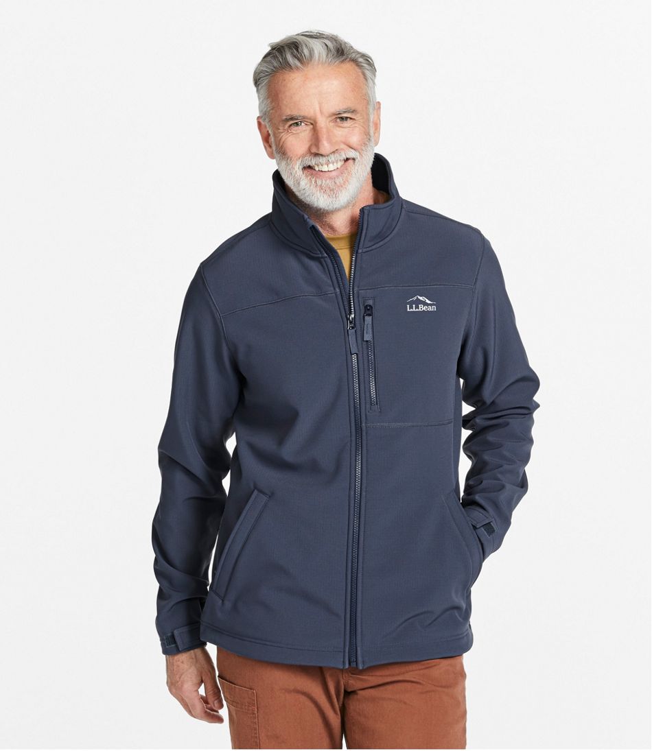 Men's Bean's Windproof Softshell Jacket - Image 2