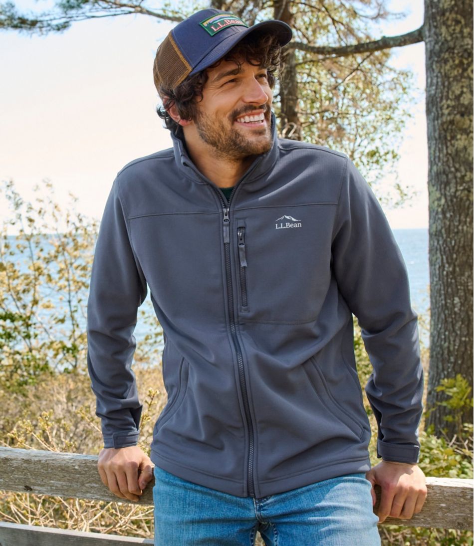 Men's Bean's Windproof Softshell Jacket - Image 9