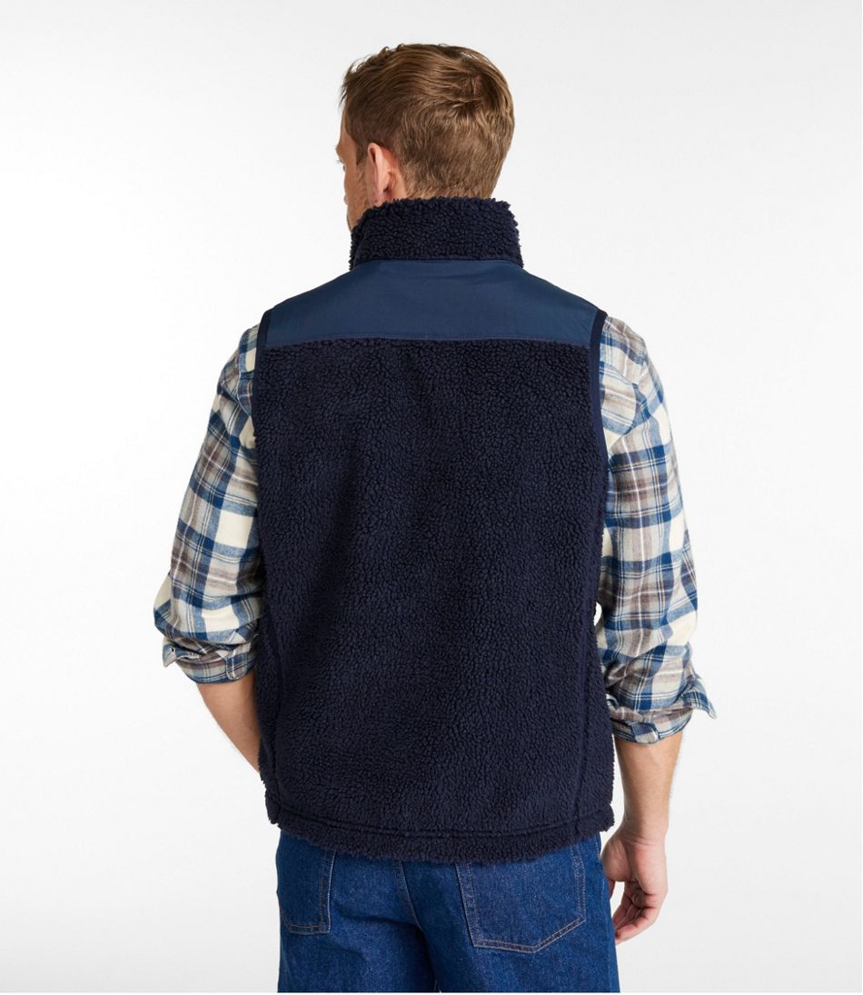 Men's Bean's Sherpa Vest - Image 3