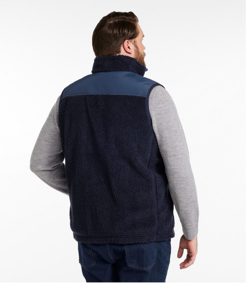 Men's Bean's Sherpa Vest - Image 5