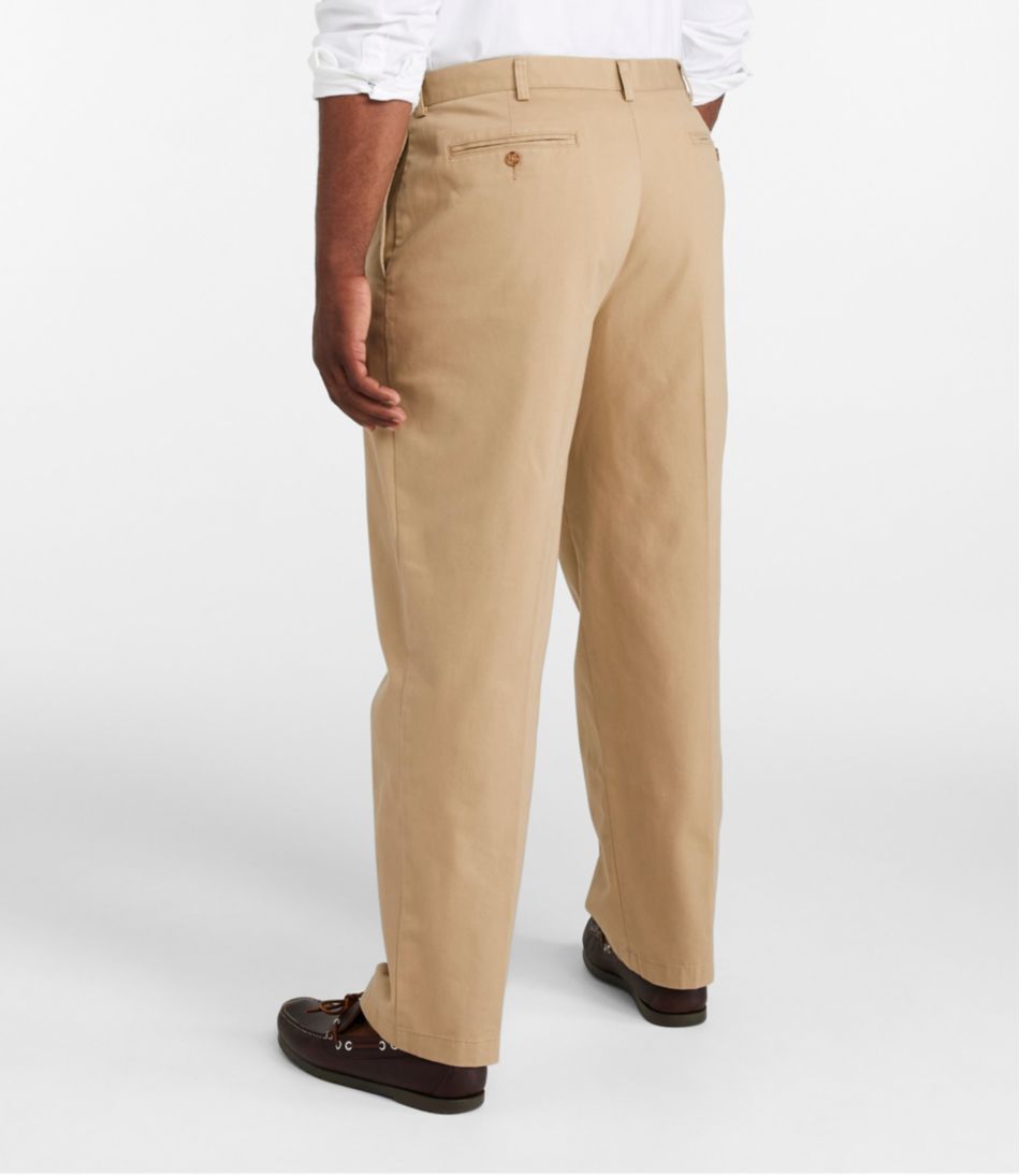 Men's Wrinkle-Free Double L? Chinos, Natural Fit, Plain Front - Image 6