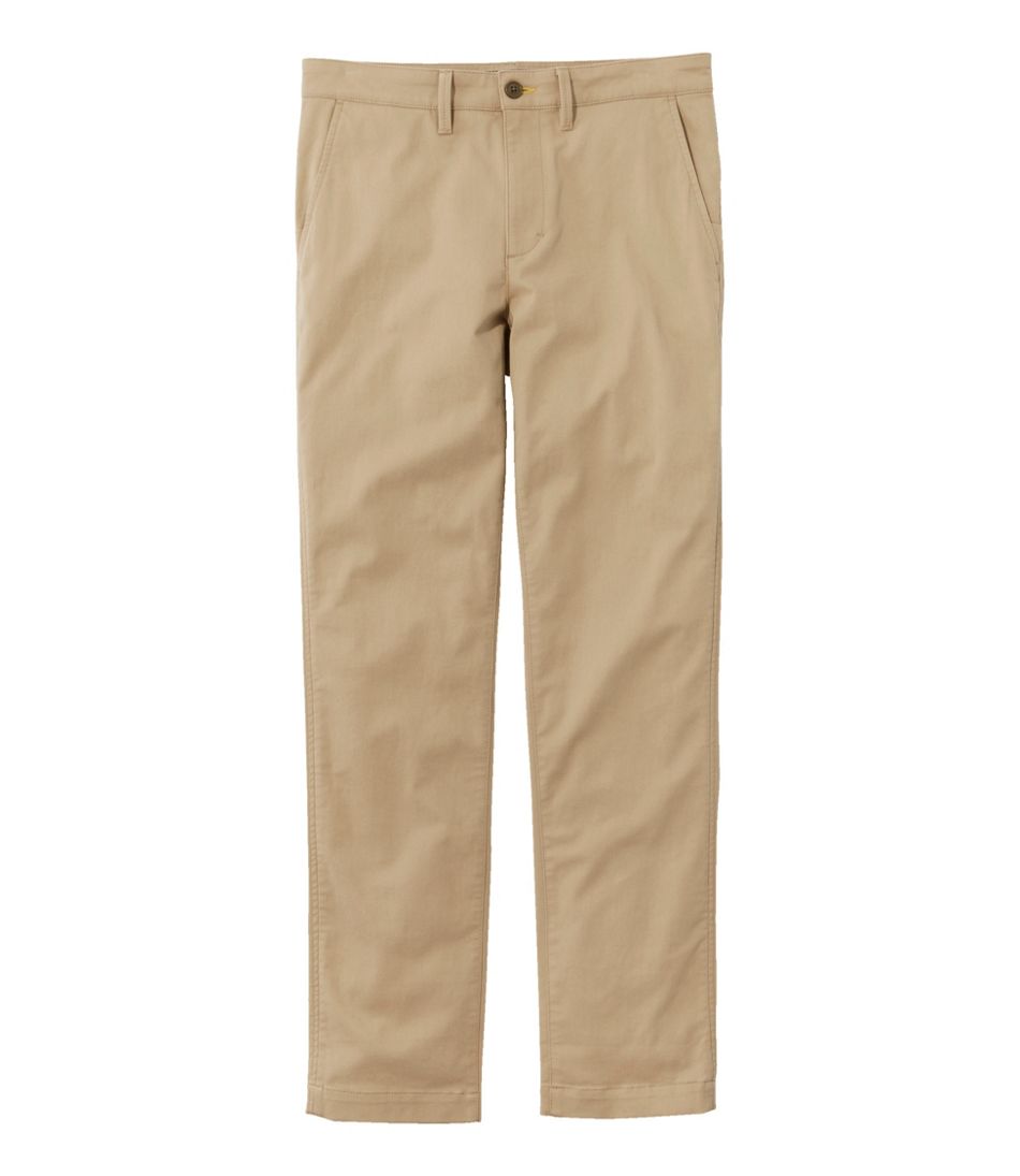 Men's Comfort Stretch? Chino Pants, Slim Fit, Straight Leg