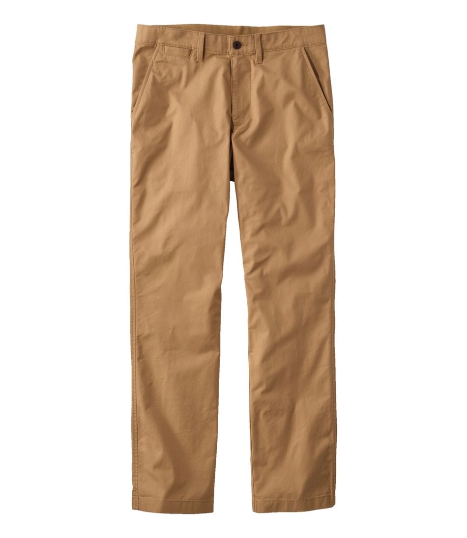 Men's Comfort Stretch Performance? Chinos, Standard Athletic Fit, Straight Leg