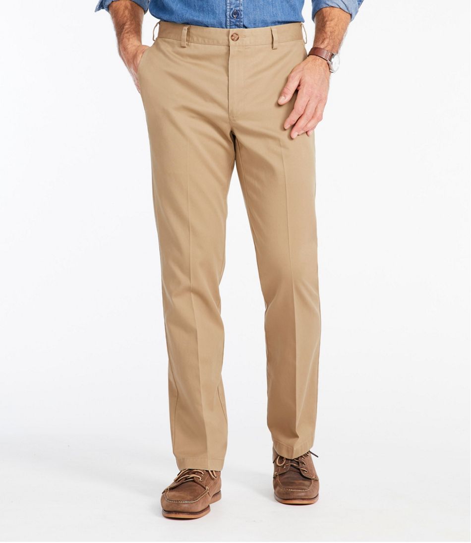 Men's Wrinkle-Free Double L? Chinos, Standard Fit, Plain Front - Image 2
