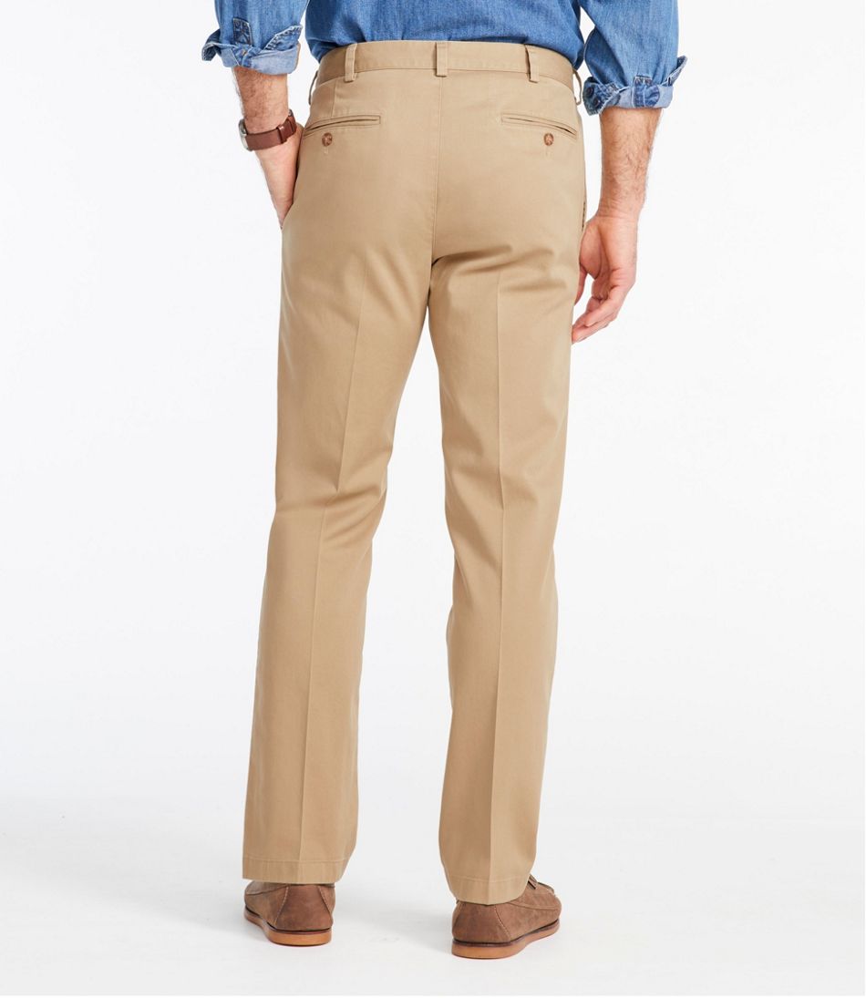 Men's Wrinkle-Free Double L? Chinos, Standard Fit, Plain Front - Image 3