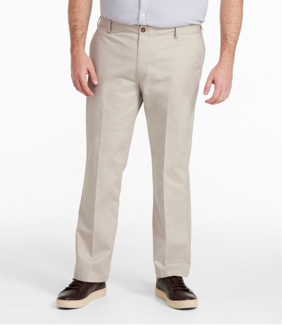 Men's Wrinkle-Free Double L? Chinos, Standard Fit, Plain Front - Image 4