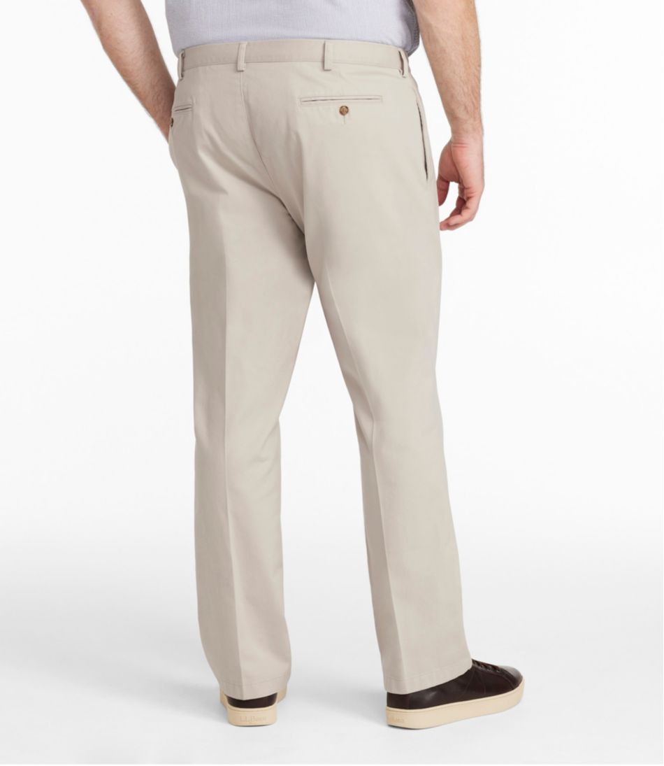 Men's Wrinkle-Free Double L? Chinos, Standard Fit, Plain Front - Image 5