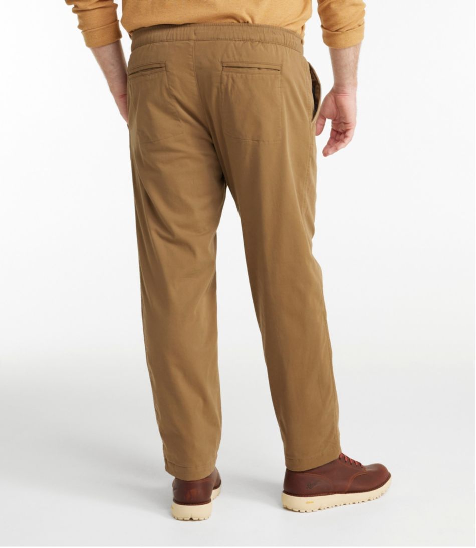 Men's Comfort Stretch Dock Pants, Standard Fit, Straight Leg, Flannel-Lined - Image 5