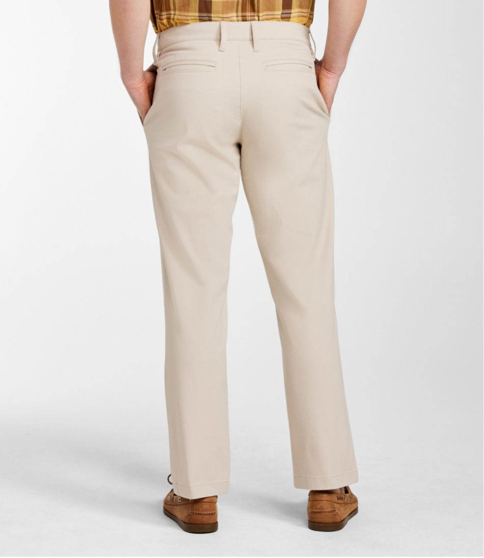 Men's Easy-Care Stretch Chinos, Classic Fit, Straight Leg - Image 3