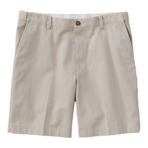 Men's Wrinkle-Free Double L? Chino Shorts, Natural Fit, Hidden Comfort Waist, 8"