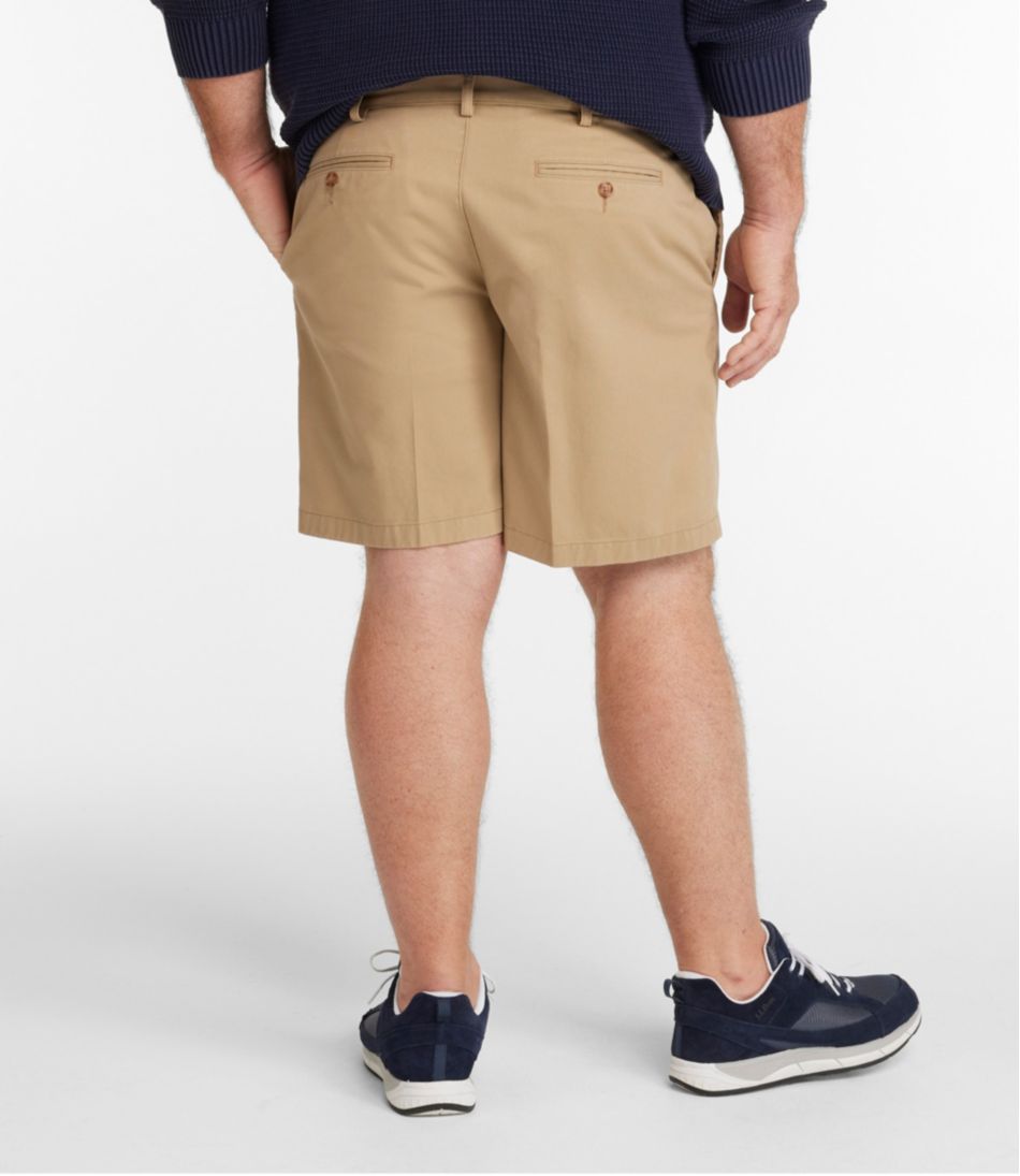 Men's Wrinkle-Free Double L? Chino Shorts, Classic Fit, 8" - Image 5