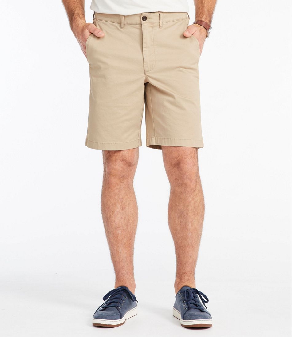 Men's Lakewashed? Stretch Khaki Shorts, 9" - Image 2