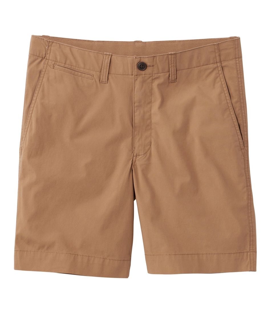 Men's Everyday Poplin Shorts, Standard Fit, 8"