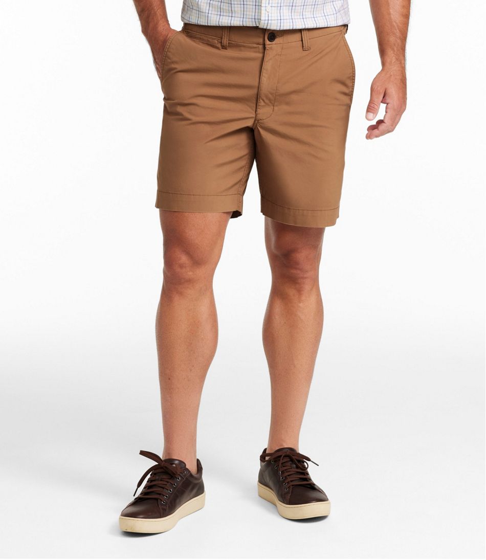 Men's Everyday Poplin Shorts, Standard Fit, 8" - Image 2