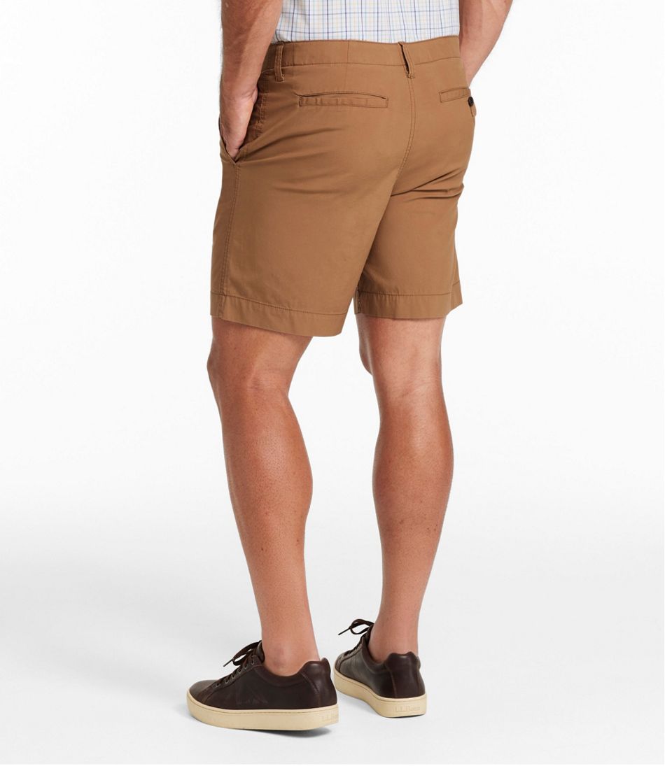 Men's Everyday Poplin Shorts, Standard Fit, 8" - Image 3