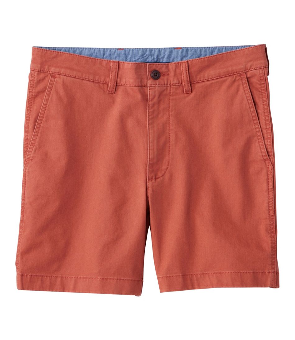 Men's Lakewashed? Stretch Khaki Shorts, 6"