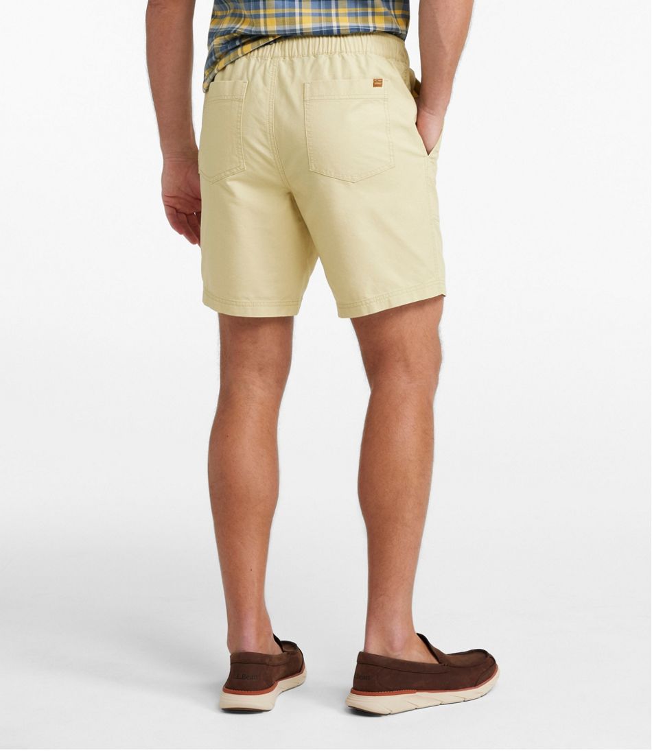 Men's Sunwashed Cotton Shorts, 8" - Image 3