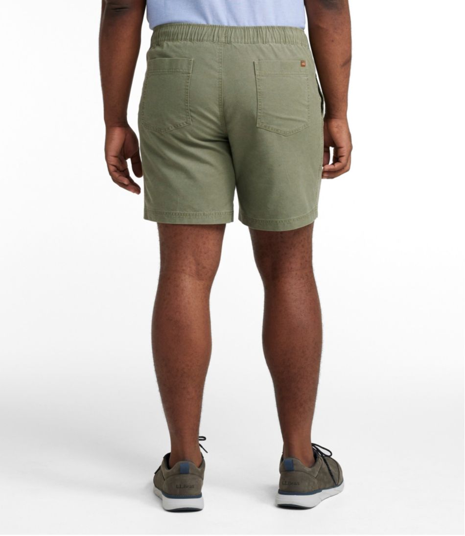 Men's Sunwashed Cotton Shorts, 8" - Image 5