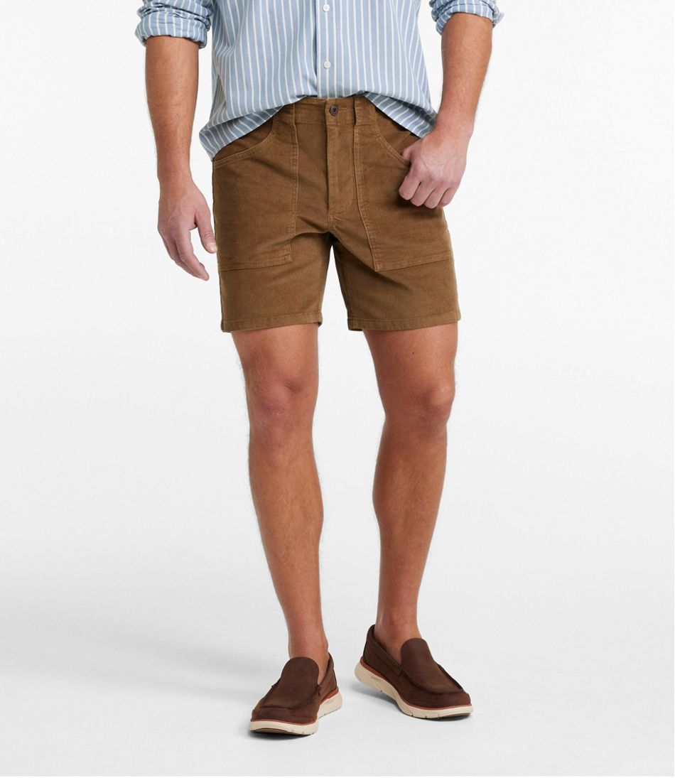 Men's BeanFlex? Corduroy Shorts, 7" - Image 2