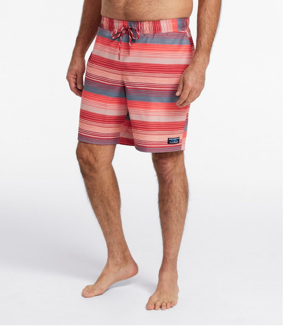 Men's Vacationland Stretch Swim Trunks, Print, 8" - Image 2