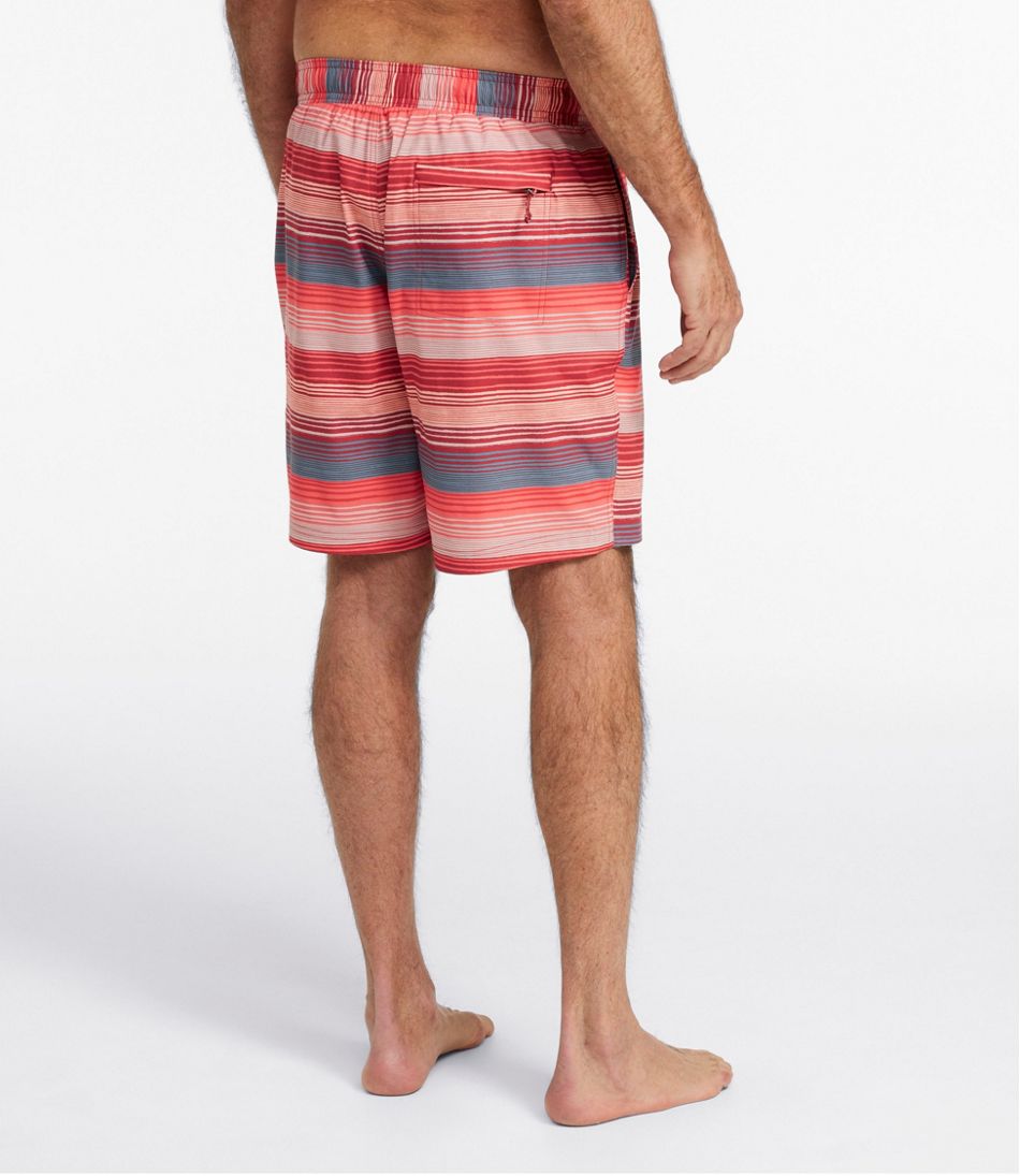 Men's Vacationland Stretch Swim Trunks, Print, 8" - Image 3