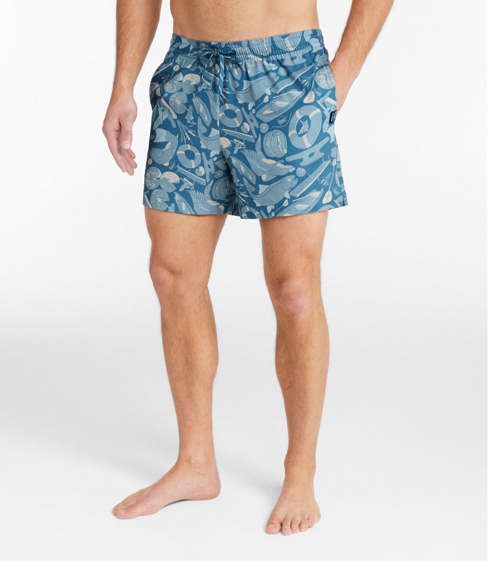 Men's Bold Coast Swim Trunks, 5" - Image 2