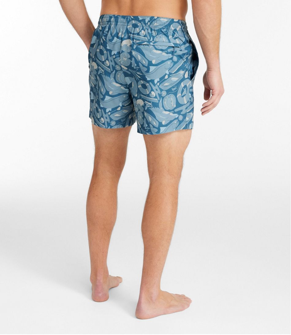 Men's Bold Coast Swim Trunks, 5" - Image 3