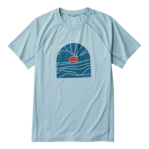 Men's Swift River Cooling Sun Shirt, Short-Sleeve Graphic