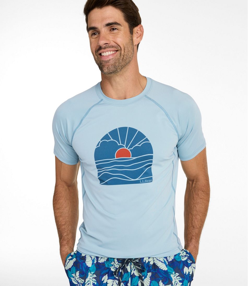 Men's Swift River Cooling Sun Shirt, Short-Sleeve Graphic - Image 2