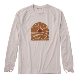 Men's Swift River Cooling Rash Guard, Graphic