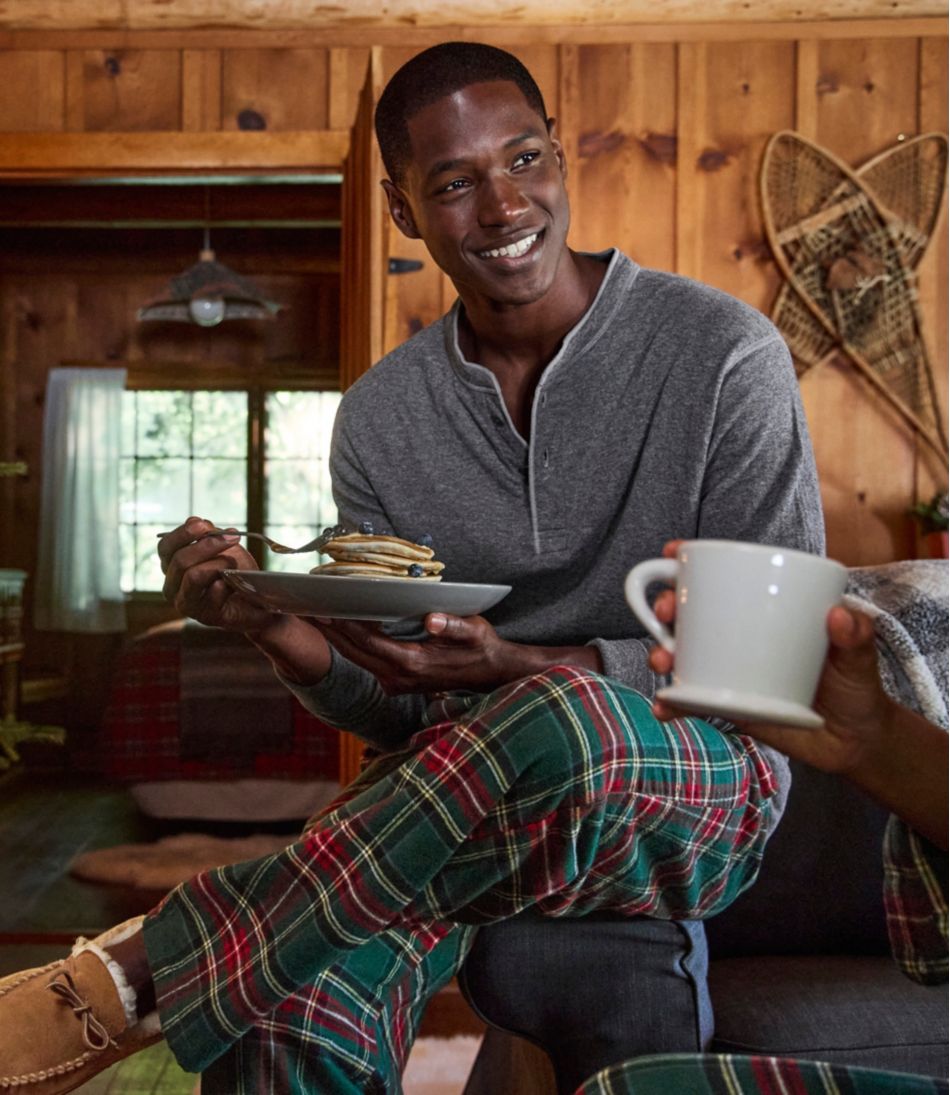 Men's Scotch Plaid Flannel Sleep Pants - Image 7