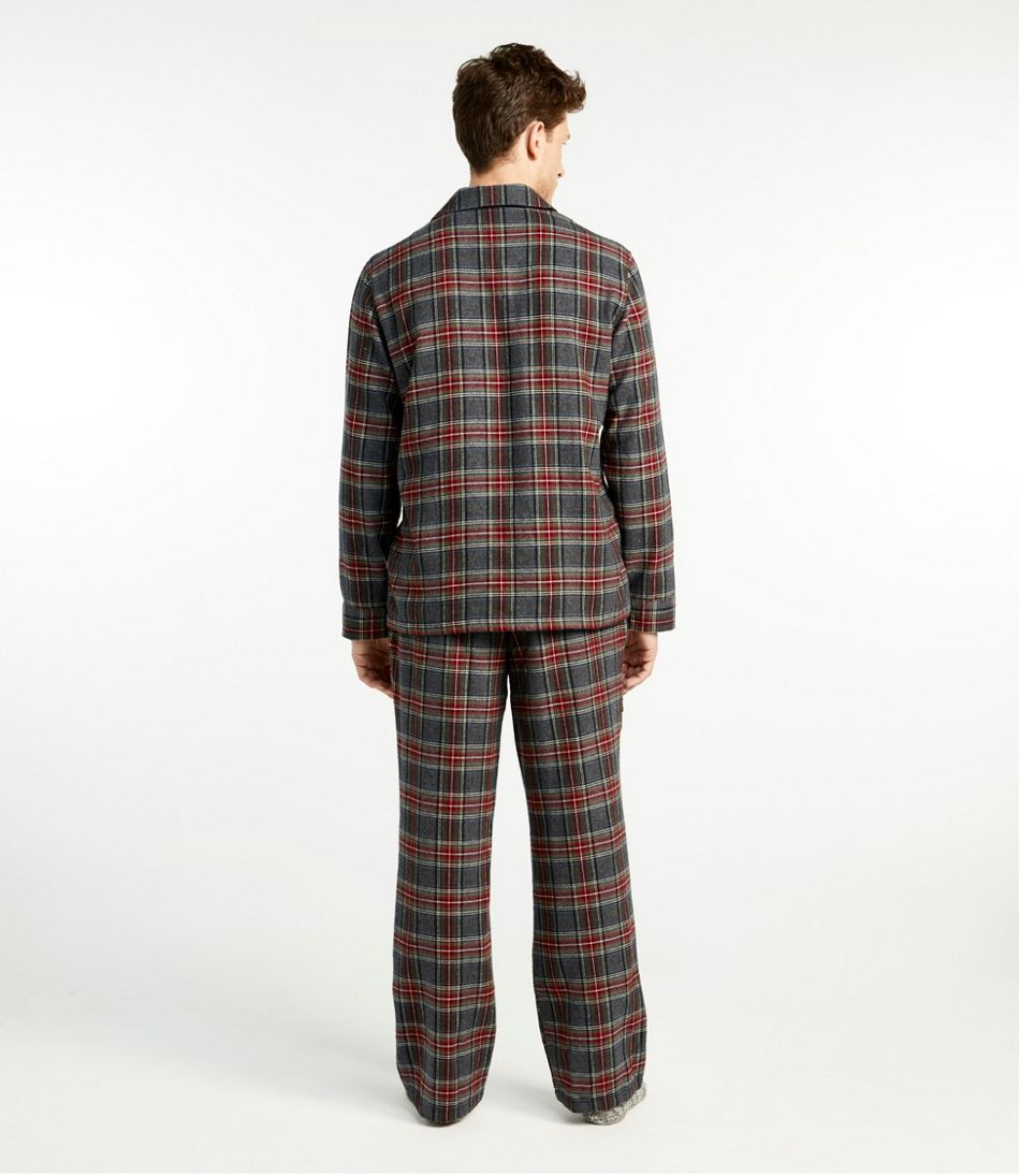 Men's Scotch Plaid Flannel Pajamas - Image 3