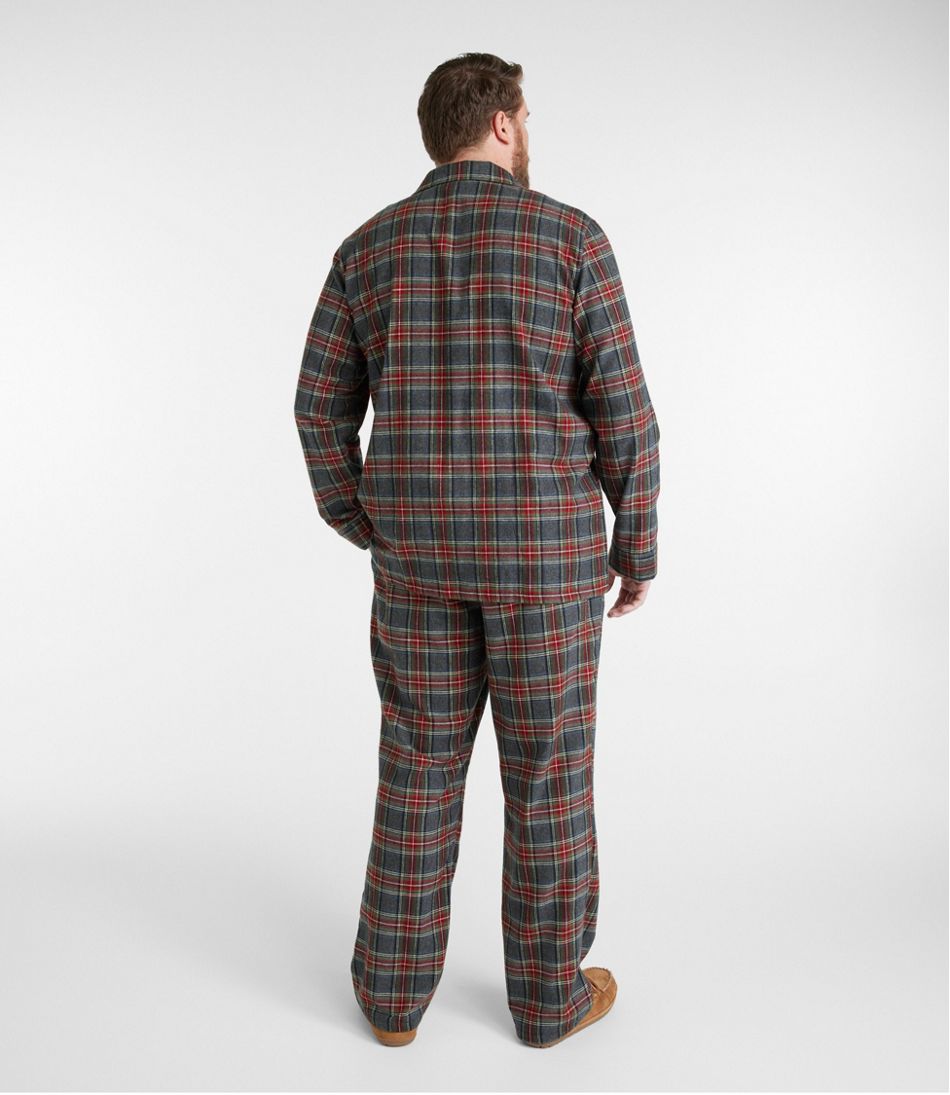 Men's Scotch Plaid Flannel Pajamas - Image 5