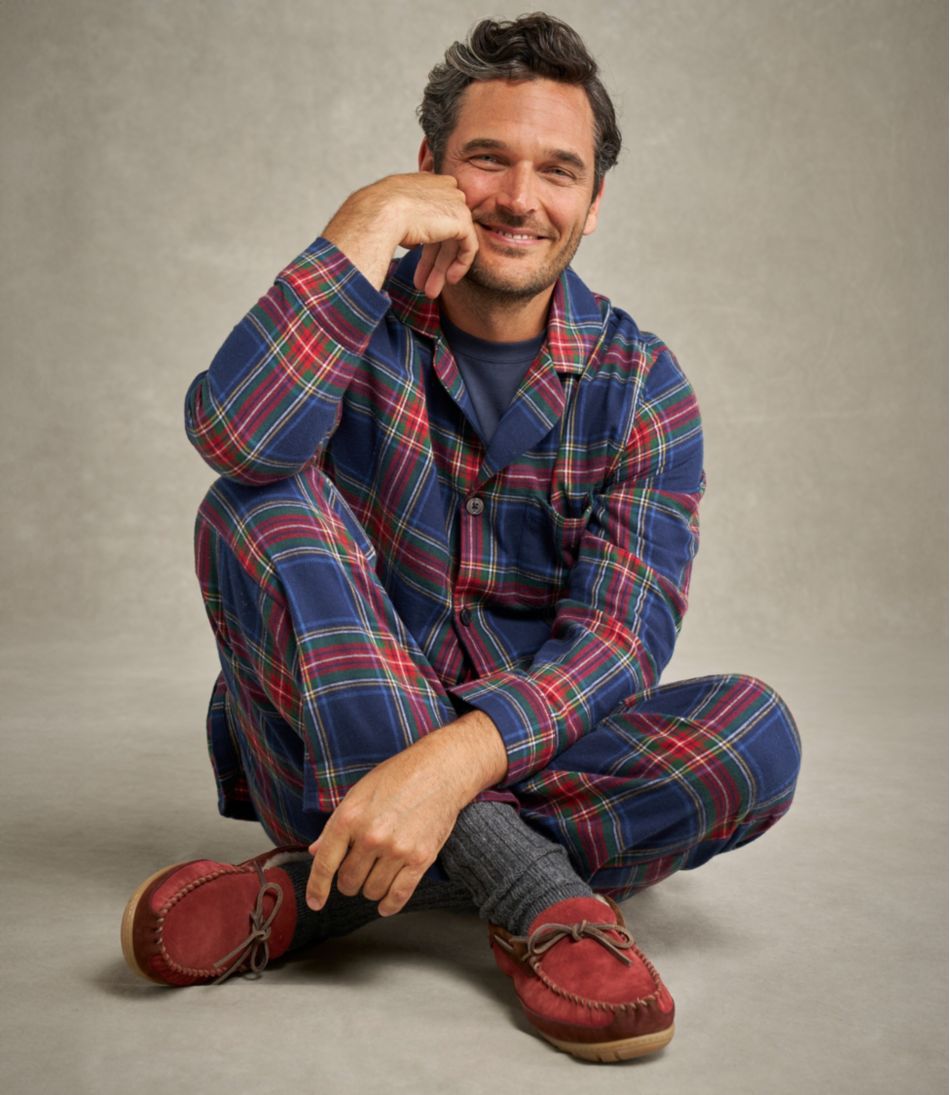 Men's Scotch Plaid Flannel Pajamas - Image 7