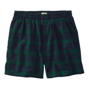 Men's Scotch Plaid Flannel Boxers