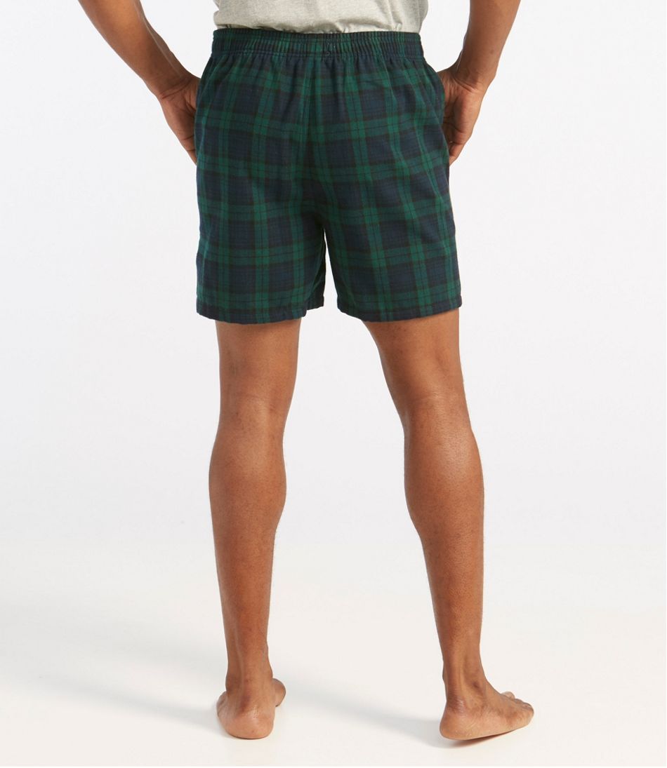 Men's Scotch Plaid Flannel Boxers - Image 3