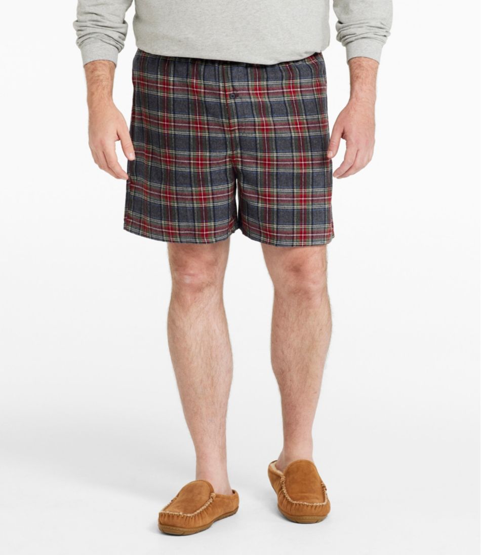 Men's Scotch Plaid Flannel Boxers - Image 4