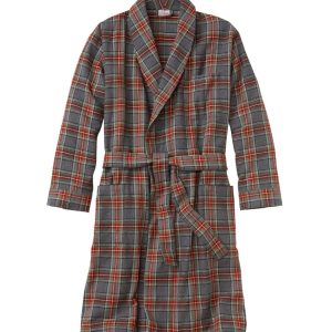 Men's Scotch Plaid Flannel Robe