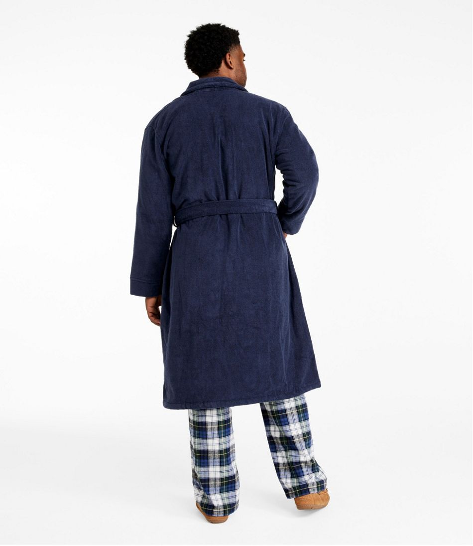 Men's Terry Cloth Cotton Robe - Image 5